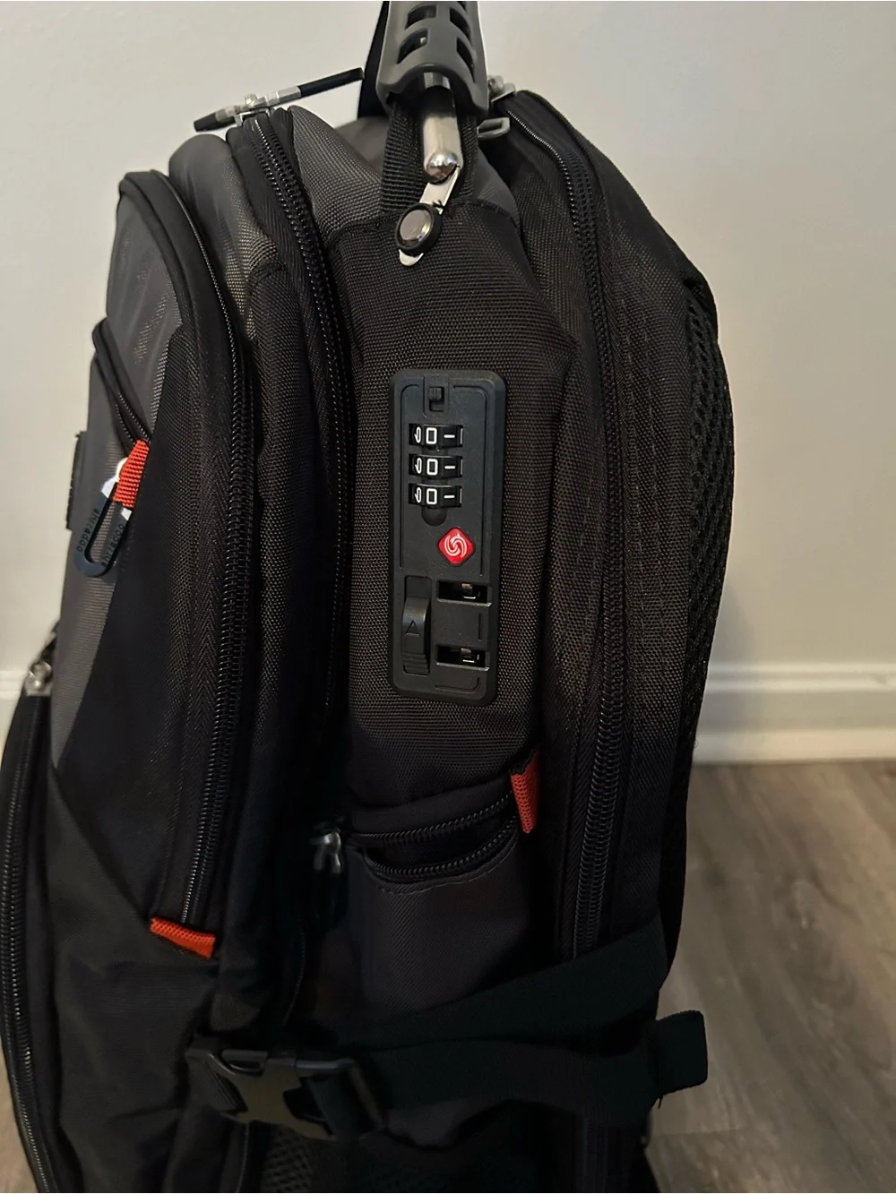 Black and Gray Travel Backpack - Unbranded Men's Laptop Bag